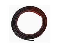MKVAXR Joints de porte de fenêtre garniture de Protection de bande d'étanchéité de pare-brise de voiture, for Toyota, for Corolla, for RAV4, for Camry(BLACK 200cm)