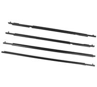MKVAXR Joints de porte de fenêtre Joint de vitre de voiture Joint de porte latérale automatique Joint d'étanchéité imperméable à la pluie, for Toyota, for 4runner 2010-2021