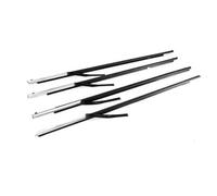 MKVAXR Joints de porte de fenêtre, moulure de fenêtre de porte de voiture, garniture de joint d'étanchéité en caoutchouc, bande d'étanchéité, for Toyota, for 4runner 2010-2021