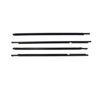 MKVAXR Joints de porte de fenêtre Moulure de fenêtre en verre de porte de voiture Garniture de coupe-froid Ceinture d'étanchéité en caoutchouc, for Toyota, for Highlander 2008 2009 2010