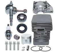 MKVAXR Kit cylindre-piston vilebrequin avec bougie d'allumage de remplacement, for tronçonneuse STIHL, MS390 MS290 MS310 029 039 Kit de remplacement de carburateur