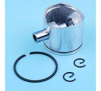 MKVAXR Kit de broches d'anneau Piston 38mm, pièce rechange for débroussailleuse EMAK EFCO EF3600 3700 EF3800 Sparta 36 37 38 Kit de cylindre de piston de tronçonneuse