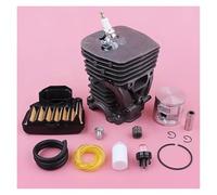 MKVAXR Kit de circlips d'anneau d'axe de Piston de cylindre de 47mm, for Husqvarna, 455 460 pièces d'outils de remplacement, tronçonneuse à essence Kit de remplacement de carburateur