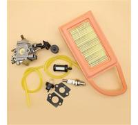 MKVAXR Kit de mise au point d'ampoule d'amorce de tuyau de carburant de filtre à Air de carburateur, for STIHL, BR550 BR600 BR500 souffleur à dos, for Zama, C1Q-S183 Kit de remplacement de carburateur