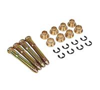 MKVAXR Kit de réparation bagues goupilles charnière porte voiture, for Civic, for Accord, Cr-V Crx Ek Eg Kit de conversion de charnière de porte de voiture