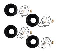 MKVAXR Kit de réparation carburateur moto, 4 ensembles, diaphragme piston GSXR 750 1990-1991 GSX-R 750W 1992-1995 Kit de réparation de carburateur de moto