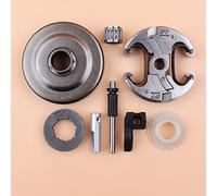 MKVAXR Kit d'engrenages à vis sans Fin for Pompe à Huile et pignon de Tambour d'embrayage 325", for Husqvarna, pièces de Rechange for tronçonneuse 340 345 346XP 350 353 Kit d'engrenage à vis sans Fin