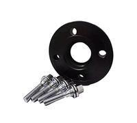 MKVAXR Kit d'entretoises de roue 4x108 CB:65.1 Adaptateur, for Citroën, C2/C3/C4/DS3/DS4/DS5/C-Elysee/Xsara/C-Quatre Séparateurs Jeu de cales d'espacement de roue de voiture(Black 1PCS 20MM)