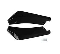MKVAXR Lèvres de pare-choc arrière de voiture noir brillant, 2 pièces, pelles, diffuseur, séparateur, protecteur, accessoires de bricolage, moulage Garniture de becquet de voiture