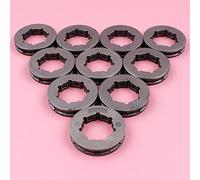 MKVAXR Lot de 10 pignons de rechange for tronçonneuse STIHL 075 076 050 051 045 045AV .404 7 dents, ID de cannelure standard 22 mm