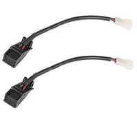 MKVAXR Lot de 2 buses de lave-glace de voiture 6E0955986B/A avec chauffage, for Touareg, 2002-2010 Buse de lave-glace chauffante