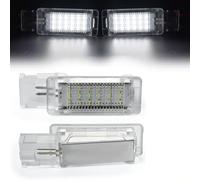 MKVAXR Lot de 2 Lampes LED for Coffre à Bagages, boîte à Gants, for VW, Golf, Polo, Passat, Jetta, Caddy, UP T5 T6, Touareg, Scirocco Lumière intérieure menée(Highlight White 1)