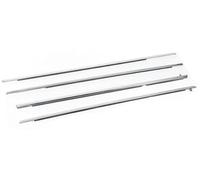 MKVAXR Lot de 4 joints d'étanchéité for ceinture de porte 72410 SDA A01 Joint d'étanchéité en caoutchouc for ceinture de porte et fenêtre, for Accord, septième génération 2003 à 2007