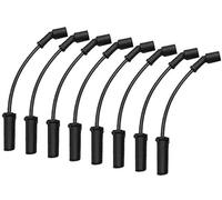 MKVAXR Lot de 8 fils de bougie d'allumage for voiture 9748HH 19351572 Câble d'allumage