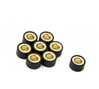 MKVAXR Lot de 8 Poids de variateur de Performances 9 g, 13 g, 14 g, 20 x 12 mm, for Majesty X-City X-Max 250 CC YP250 Masses de Galets de variateur pour Scooter(Black 20x12mm 13g)