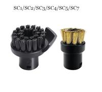 MKVAXR Petite brosse ronde en nylon for nettoyeur vapeur SC1 SC2 SC3 SC4 SC5 SC7 CTK10 CTK20 Pièces détachées pour nettoyeur vapeur(2pcs-04)