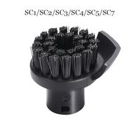 MKVAXR Petite brosse ronde en nylon for nettoyeur vapeur SC1 SC2 SC3 SC4 SC5 SC7 CTK10 CTK20 Pièces détachées pour nettoyeur vapeur(1pc)