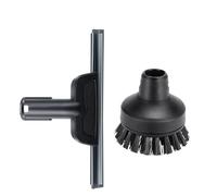 MKVAXR Petite brosse ronde en nylon for nettoyeur vapeur SC1 SC2 SC3 SC4 SC5 SC7 CTK10 CTK20 Pièces détachées pour nettoyeur vapeur(2pcs-06)
