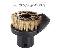 MKVAXR Petite brosse ronde en nylon for nettoyeur vapeur SC1 SC2 SC3 SC4 SC5 SC7 CTK10 CTK20 Pièces détachées pour nettoyeur vapeur(1pc-01)