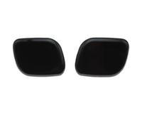 MKVAXR Phare avant gauche droit Wahser Sparyer buse pompe cylindre bouchon Jet, for Hyundai, Tucson Couvercle de buse de lave-phare de voiture(BLACK CAP PAIR)