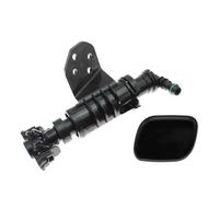 MKVAXR Phare avant gauche droit Wahser Sparyer buse pompe cylindre bouchon Jet, for Hyundai, Tucson Couvercle de buse de lave-phare de voiture(BLACK RIGHT SIDE)