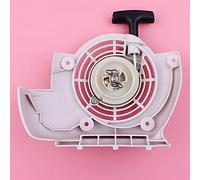 MKVAXR Pièce de moteur de débroussailleuse de pour coupe-bordure | de démarreur de traction de rembobinage de recul, pour STIHL, FS120 FS200 FS250 FS300 FS350 BT120C BT121 4134 080 2101
