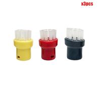 MKVAXR Pièces de brosse en nylon de nouveau style for SC1 SC2 SC3 SC4 SC5 SC7 CTK10 brosses de nettoyage de nettoyeur à vapeur portatif buse d'arrosage Pièces détachées pour nettoyeur vapeur(Set8)