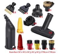 MKVAXR Pièces for aspirateur à vapeur SC1 SC2 SC3 SC4 SC5 SC7 CTK10 CTK20 Tête de brosse Buse puissante Accessoires Pièces détachées pour nettoyeur vapeur(Set-23)