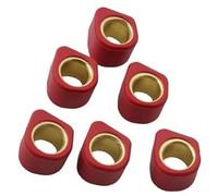 MKVAXR Poids de Rouleau de variateur de Course 16x13 mm, for modèles de Scooter 50cc 4T 4g 5,5g 6g 7g Masses de Galets de variateur pour Scooter(Black 16x13mm 7g)