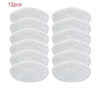 MKVAXR Polti Kit VAPORETTO PAEU0332 Pièces de rechange for aspirateur vapeur Chiffons en microfibre Chiffons lavables Pièces détachées pour nettoyeur vapeur(12pcs)