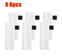MKVAXR Remplacement de chiffon de nettoyage à vapeur for balai à vapeur Easyfix SC1 SC2 SC3 SC4 SC5 Pièces de rechange for aspirateur Pièces détachées pour nettoyeur vapeur(6pcs)