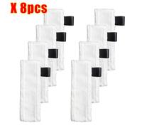 MKVAXR Remplacement de chiffon de nettoyage à vapeur for balai à vapeur Easyfix SC1 SC2 SC3 SC4 SC5 Pièces de rechange for aspirateur Pièces détachées pour nettoyeur vapeur(8pcs)