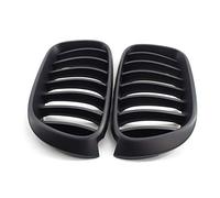 MKVAXR Remplacement des grilles de calandre avant de voiture noir mat, for BMW, for F25 F26 X3 X4 2014-2017 style de voiture Grille de radiateur