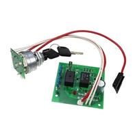 MKVAXR serrure ontact voiture Module de commutateur d'allumage commutateurs à bouton-poussoir voiture avec clés, pour John Deere 415 425 445 455 série ci-dessous 070001