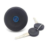 MKVAXR Serrure de Bouchon de réservoir de Carburant avec 2 clés, for VW, for Sharan, 1995-2010 7D0201551 Cylindre de Serrure de Porte