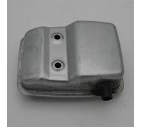MKVAXR Silencieux d'échappement Complet for débroussailleuse, for Husqvarna, for Zenoah, 226H CHTZ6010 HTZ7510 7510 6010, pièces de Rechange for Taille-haie Kit Silencieux pour tronçonneuse