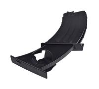 MKVAXR Supports Noirs Porte-gobelet Avant Gauche Droit de Voiture, for BMW, E60 E61 série 5 2003-2010 Driver 51459125622 51459125626 Porte-gobelet de Voiture(Black-Left Bend)