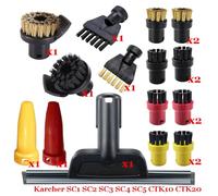MKVAXR Tête de brosse puissante buse accessoires aspirateur à vapeur portatif SC1 SC2 SC3 SC4 SC5 SC7 CTK10 CTK20 pièces Pièces détachées pour nettoyeur vapeur(Set-19)