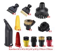 MKVAXR Tête de brosse puissante buse accessoires aspirateur à vapeur portatif SC1 SC2 SC3 SC4 SC5 SC7 CTK10 CTK20 pièces Pièces détachées pour nettoyeur vapeur(Set-11)