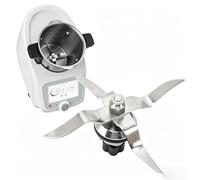 MKVAXR Tête de coupe pour mélangeur de cuisine Pour Blender, pour Blade Mix Knife, accessoires de remplacement 5t, pour Silvercrest, pour Monsieur Cuisine Connect Skmc