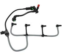 MKVAXR Tuyau de Retour de Fuite d'injecteur de Carburant avec capteur de Remplacement, for Ford, Transit Connect, Focus, Mk2 C-Max, Mondeo, Mk4 Galaxy S-Max 1.8 TDCI. Remplace Les références 1521487,