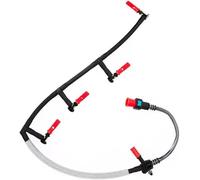 MKVAXR Tuyau de retour fuite carburant d'injecteur BK2Q9K022AF Compatible avec Tourneo Custom Transit Boxer 2. HDI Remplacement, for 9801197080 Tuyau de retour de carburant