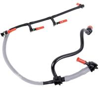 MKVAXR Tuyau de retour fuite d'injecteur carburant compatible avec Transit Mk7 Mk8 2. TDCI RWD Defender, remplacement for tuyau débordement 1761932 BK3Q9K022AG Tuyau de retour de carburant