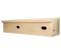 mkw - nichoir double en bois pour martinets, haute qualité