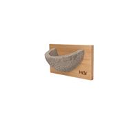 mkw - nichoir simple hirondelle rustique en béton de bois