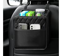 MKWGZPGW BoîTe Rangement Appui-TêTe SièGe Voiture pour Fiat 500 Abarth Trim 1.4L Turbo X Sport, Sac ArrièRe Organisateur Automatique Panier Multifonctionnel Appuie-TêTe Crochets,One Piece