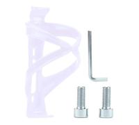MKWGZPGW Porte Gourde Velo pour Bianchi Impulso Allroad Impulso Comp Impulso DAMA 105, Version Améliorée et Plus Légère, Support Gourde Velo, Vis et Outil Montage Inclus, Accessoires,White