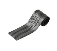 MKWGZPGW Protection Pare Choc Voiture pour Land Rover Discovery Sport 7 Seats 2020-2023, Protecteur Pare Chocs Arrière en Caoutchouc, Bande Protection Coffre Anti Rayures,Carbon Fiber-104cm