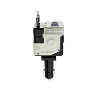 MKWGZPGW Rétractables Chargeur Voiture pour Clio 3 RS 2005-2013, avec 2 Câbles Voltmètre, Allume Cigare, Charge Rapide 12V/24V, 180° Prise Ajustable,White