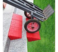 MKYOKO Rampe, Rampe Voiture, Rampe de Seuil, Rampe de Trottoir, 12×12×20cm, for Portes, AlléEs, Trottoirs, Voitures, Scooters, VéLos (Size : 12x14x20cm/4.7 * 5.5 * 7.8in)